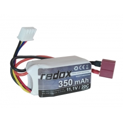 Redox 350 mAh 11,1V 20C DEAN - pakiet LiPo